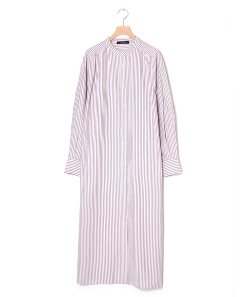 w closet（ダブルクローゼット）の「先染めストライプシャツワンピース（シャツワンピース・レディース・グリーン系その他/ブルー系その他/ピンク系その他・FREE）」の18枚目の写真