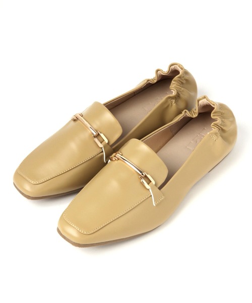 LAKOLE(ラコレ)の「【生活防水】ギャザービットローファー / 260626(ローファー・レディース・ブラック/ブラウン/アイボリー/キャメル・SMALL/MEDIUM/LARGE)」の17枚目の写真