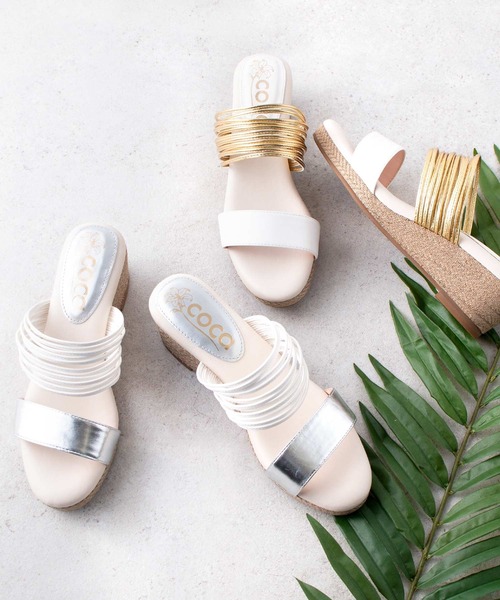 【セール】coca / コカ ジュート巻き ストリング ミュール サンダル 122021（サンダル）｜coca（ANDEX shoes product）（コカ）