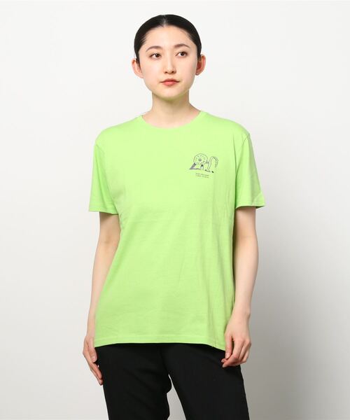 PONTI（ポンティ）の「PONTI Quentin Embroidery T-shirt（シャツ/ブラウス・レディース・ライトグリーン/ホワイト・1）」の11枚目の写真