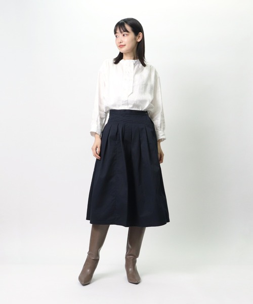 salle de bal(サルデバル)の「【 TEMPERATE / テンパレイト 】 レインロングブーツ レインブーツ VESTA SYI(レインシューズ・レディース・ベージュ/ブラック・39/35/36/37/38)」の7枚目の写真