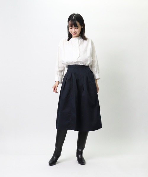 salle de bal(サルデバル)の「【 TEMPERATE / テンパレイト 】 レインロングブーツ レインブーツ VESTA SYI(レインシューズ・レディース・ベージュ/ブラック・39/35/36/37/38)」の8枚目の写真