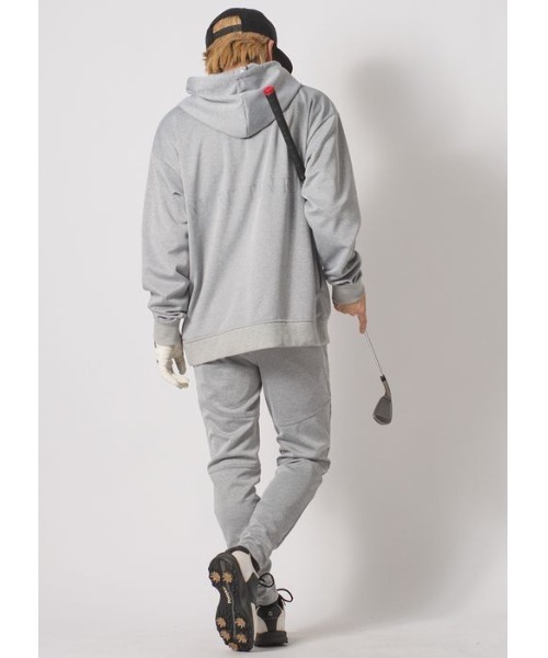 EVOLUTION(エボリューション)の「【EVOLUTION GOLF】レインボーカラージップパーカー セットアップ(パーカー・メンズ・ブラック/グレー・MEDIUM/LARGE/X-LARGE)」の10枚目の写真