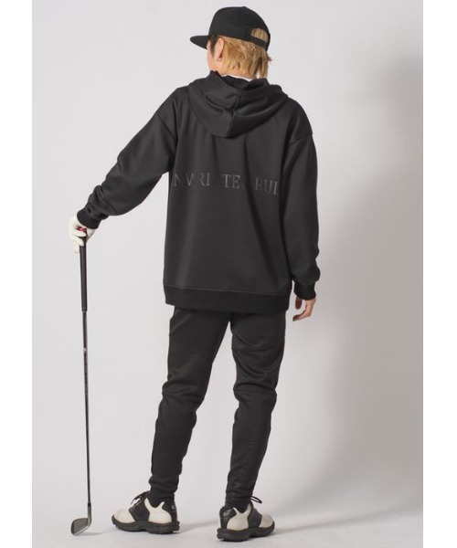 GARNIER GOLF メンズセットアップ色ブラック GARNIER GOLF メンズセットアップ色ブラック BALL（アパレル