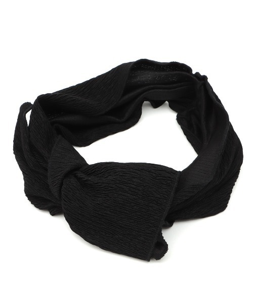 チチカカ(チチカカ)の「ボリュームリボンヘアバンド(ヘアバンド・レディース・ブラック/ベージュ/イエロー・FREE)」の13枚目の写真