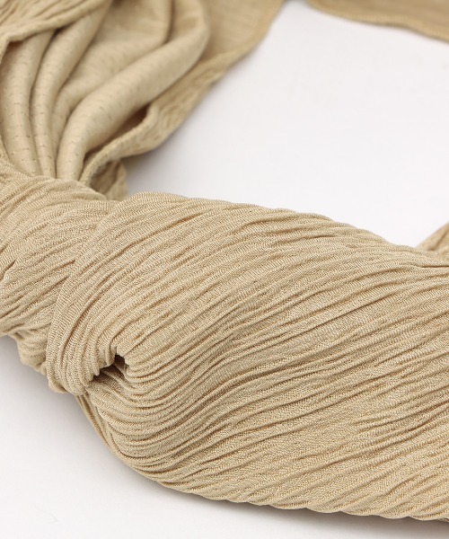 チチカカ(チチカカ)の「ボリュームリボンヘアバンド(ヘアバンド・レディース・ブラック/ベージュ/イエロー・FREE)」の15枚目の写真