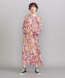 BEAUTY&YOUTH UNITED ARROWS | BY ボカシプリント マキシ ワンピース -2WAY/ウォッシャブル-(ワンピース)