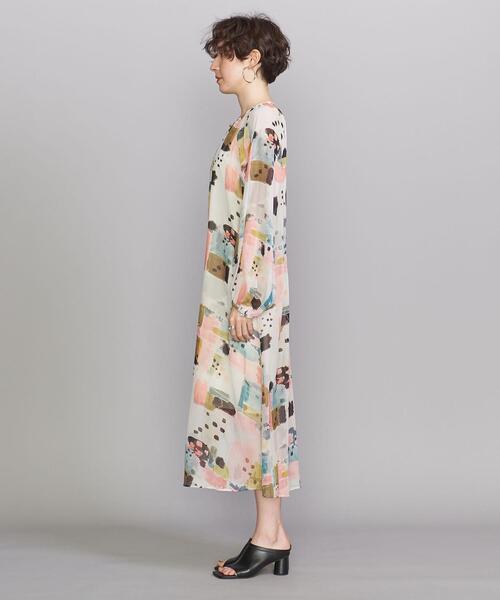 BEAUTY&YOUTH UNITED ARROWS（ビューティーアンドユースユナイテッドアローズ）の「BY ボカシプリント マキシ ワンピース -2WAY/ウォッシャブル-（ワンピース・レディース・その他1/その他2・FREE）」の14枚目の写真