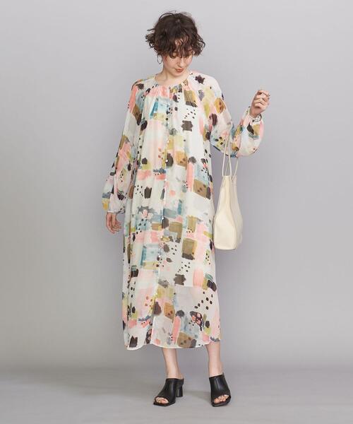 BEAUTY&YOUTH UNITED ARROWS（ビューティーアンドユースユナイテッドアローズ）の「BY ボカシプリント マキシ ワンピース -2WAY/ウォッシャブル-（ワンピース・レディース・その他1/その他2・FREE）」の13枚目の写真