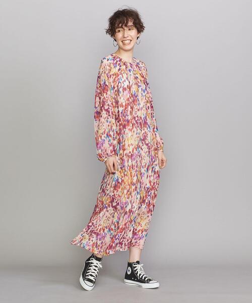 BEAUTY&YOUTH UNITED ARROWS（ビューティーアンドユースユナイテッドアローズ）の「BY ボカシプリント マキシ ワンピース -2WAY/ウォッシャブル-（ワンピース・レディース・その他1/その他2・FREE）」の6枚目の写真