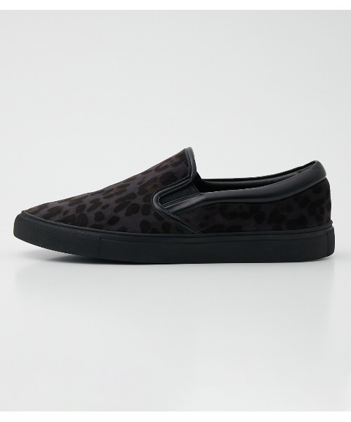 AZUL by moussy(アズールバイマウジー)の「ANIMAL PATTERN SLIP-ON/アニマルパターンスリッポン(スリッポン・メンズ・ブラック系その他/グレー系その他・MEDIUM/LARGE)」の7枚目の写真