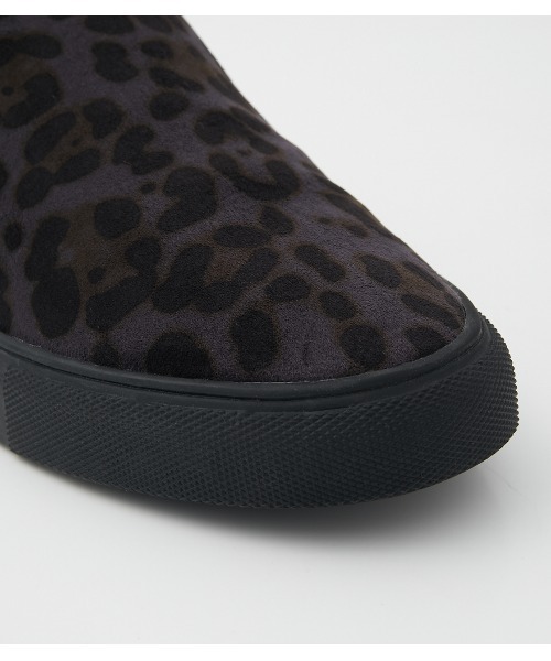 AZUL by moussy(アズールバイマウジー)の「ANIMAL PATTERN SLIP-ON/アニマルパターンスリッポン(スリッポン・メンズ・ブラック系その他/グレー系その他・MEDIUM/LARGE)」の12枚目の写真