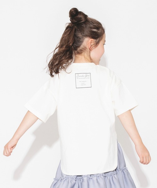 BRANSHES(ブランシェス)の「ビックシルエットTシャツ(Tシャツ/カットソー・キッズ・ブラック/アイボリー・140/120/100/150/130/110)」の7枚目の写真