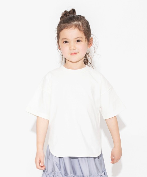 BRANSHES(ブランシェス)の「ビックシルエットTシャツ(Tシャツ/カットソー・キッズ・ブラック/アイボリー・140/120/100/150/130/110)」の9枚目の写真