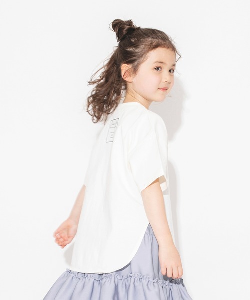 BRANSHES(ブランシェス)の「ビックシルエットTシャツ(Tシャツ/カットソー・キッズ・ブラック/アイボリー・140/120/100/150/130/110)」の8枚目の写真