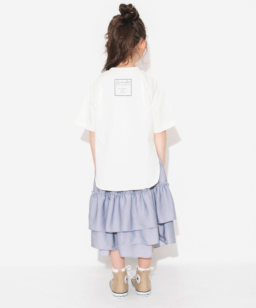 BRANSHES(ブランシェス)の「ビックシルエットTシャツ(Tシャツ/カットソー・キッズ・ブラック/アイボリー・140/120/100/150/130/110)」の6枚目の写真