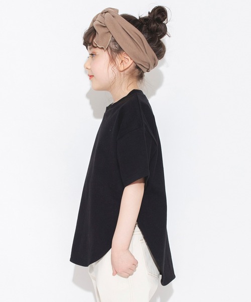 BRANSHES(ブランシェス)の「ビックシルエットTシャツ(Tシャツ/カットソー・キッズ・ブラック/アイボリー・140/120/100/150/130/110)」の17枚目の写真