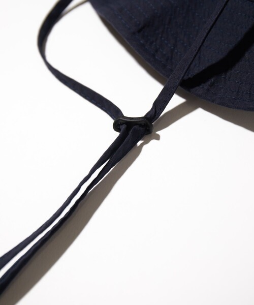 NAUTICA（ノーティカ）の「NAUTICA＋STACKS/ノーティカ スタックス Nyco Boonie Hat（Recycled Nylon）（ハット・メンズ・チャコールグレー/ベージュ/ネイビー・FREE）」の7枚目の写真