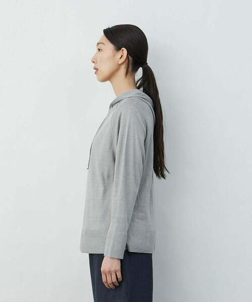 LOISIR（ロワズィール）の「リネン天竺フーディ（パーカー）」 - WEAR