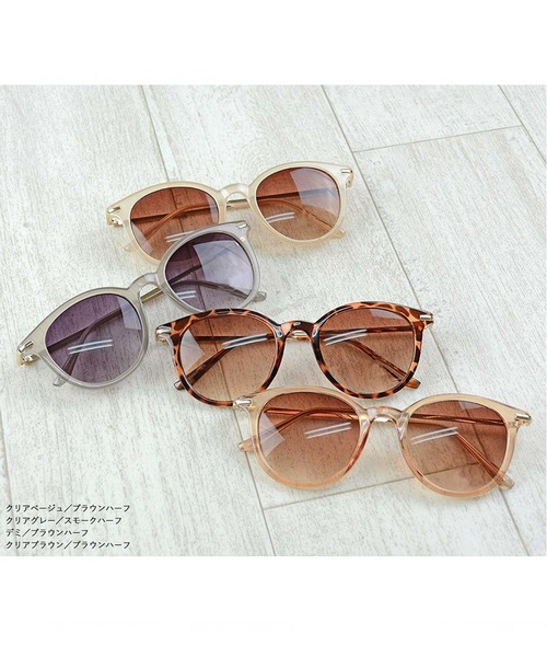 ALTROSE（アルトローズ）の「(9569)ｻﾝｸﾞﾗｽ ﾒｶﾞﾈ（サングラス・レディース・ベージュ/ブラウン/グレー/その他・FREE）」の13枚目の写真