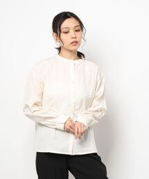 ehka sopo | バンドカラーブラウス(シャツ/ブラウス)
