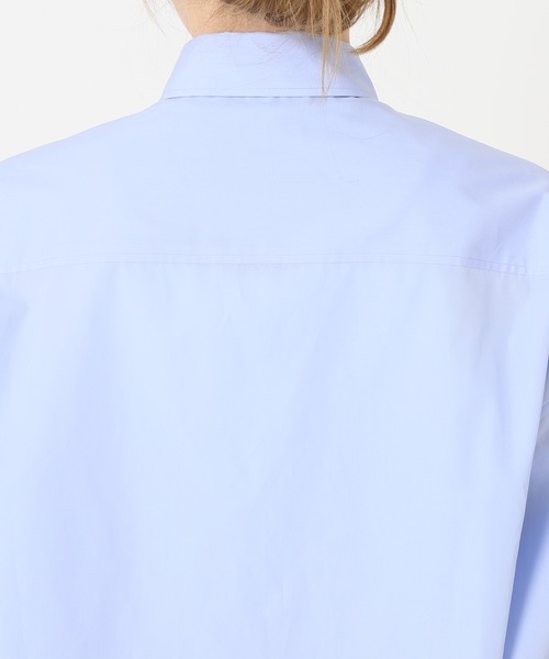 journal standard L'essage（ジャーナルスタンダードレサージュ）の「ショートシャツ（シャツ/ブラウス・レディース・ホワイト/サックスブルー/グリーン・FREE）」の14枚目の写真