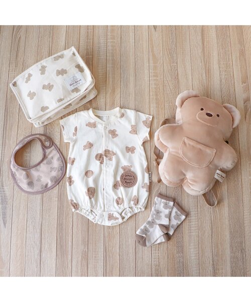 apres les cours（アプレレクール）の「tiny bear おんぶクッション（その他ベビー用品・キッズ・ベージュ・FREE）」の2枚目の写真