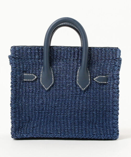 BEAMS LIGHTS（ビームスライツ）の「SEA / カゴバッグ（かごバッグ・レディース・インディゴブルー・ONE SIZE）」の3枚目の写真