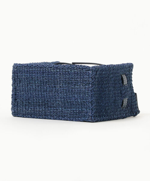 BEAMS LIGHTS（ビームスライツ）の「SEA / カゴバッグ（かごバッグ・レディース・インディゴブルー・ONE SIZE）」の4枚目の写真