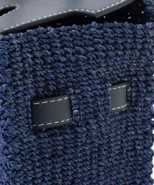 BEAMS LIGHTS（ビームスライツ）の「SEA / カゴバッグ（かごバッグ・レディース・インディゴブルー・ONE SIZE）」の6枚目の写真
