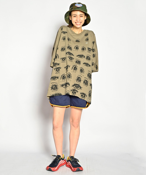 新品未使用タグ付き ALDIES Eyes Big Sweat Brown ALDIES（アールディーズ）の「Eyes Big T/ アイズビッグT（T