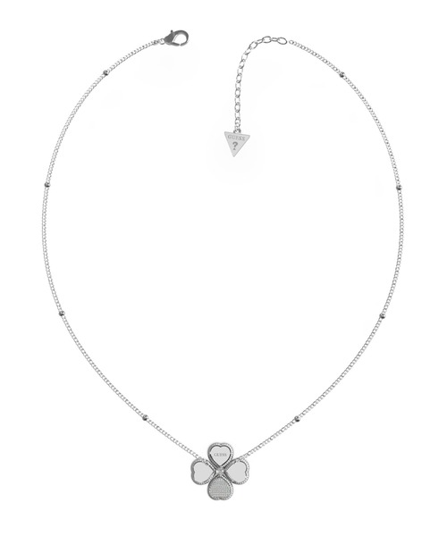 Guess（ゲス）の「FINE HEART Hearts & White Necklace（ネックレス・レディース・ゴールド/シルバー・ONE SIZE）」の9枚目の写真