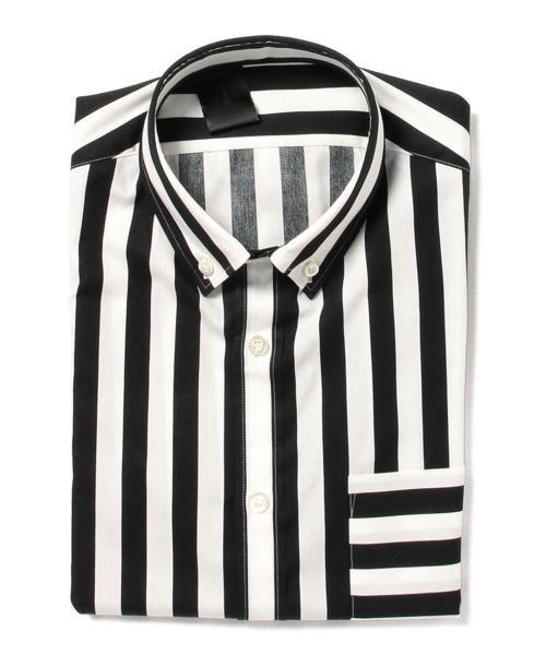 International Gallery BEAMS(インターナショナルギャラリービームス)の「N.HOOLYWOOD / WIDE ST B.D(シャツ/ブラウス・メンズ・ネイビー/ブラック・36/38)」の10枚目の写真