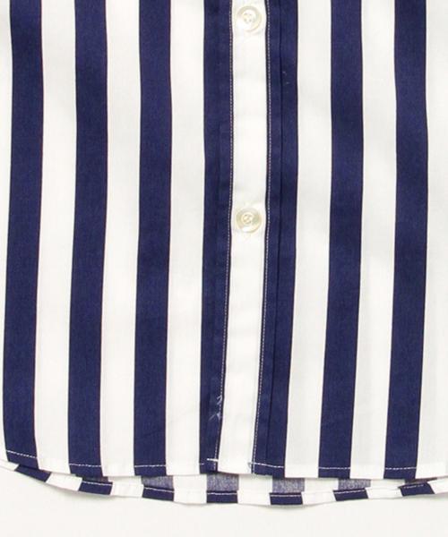 International Gallery BEAMS(インターナショナルギャラリービームス)の「N.HOOLYWOOD / WIDE ST B.D(シャツ/ブラウス・メンズ・ネイビー/ブラック・36/38)」の17枚目の写真