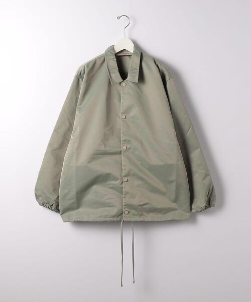 FOG ESSENTIALS(エフオージーエッセンシャルズ)の「<FEAR OF GOD ESSENTIALS> COACH JACKET/コーチジャケット(その他アウター・メンズ・ブラック/ベージュ・M/L/S)」の2枚目の写真