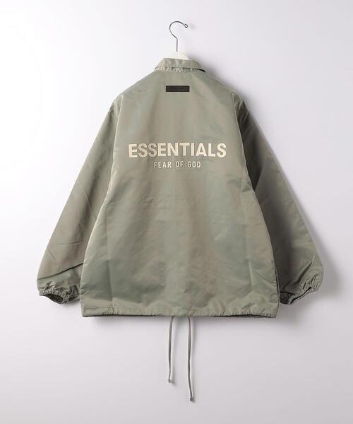 FOG ESSENTIALS(エフオージーエッセンシャルズ)の「<FEAR OF GOD ESSENTIALS> COACH JACKET/コーチジャケット(その他アウター・メンズ・ブラック/ベージュ・M/L/S)」の10枚目の写真