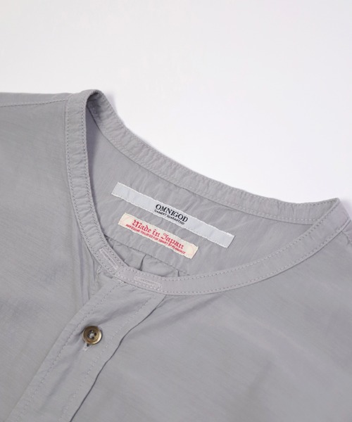 OMNIGOD（オムニゴッド）の「[OMNIGOD womens / オムニゴッド] キュプラ超長綿ローン ワイドスタンドカラーワンピース（ワンピース・レディース・ライトグレー/ピンク/ホワイト/グリーン・FREE）」の18枚目の写真