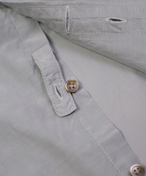 OMNIGOD（オムニゴッド）の「[OMNIGOD womens / オムニゴッド] キュプラ超長綿ローン ワイドスタンドカラーワンピース（ワンピース・レディース・ライトグレー/ピンク/ホワイト/グリーン・FREE）」の21枚目の写真