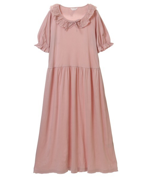 ローン襟付きスムースワンピース ワンピース ワンピース ドレス Pink House ピンクハウス のファッション 中華のおせち贈り物