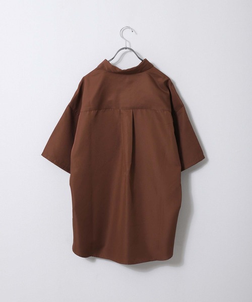 ZIP FIVE（ジップファイブ）の「【ZIP FIVE】【セットアップ　2点セット】リラックスオーバーシャツ＆テーパードスラックス（セットアップ・メンズ・ブラック/ベージュ/ブラウン/オフホワイト/ブルー/チャコール・MEDIUM/LARGE/X-LARGE）」の11枚目の写真