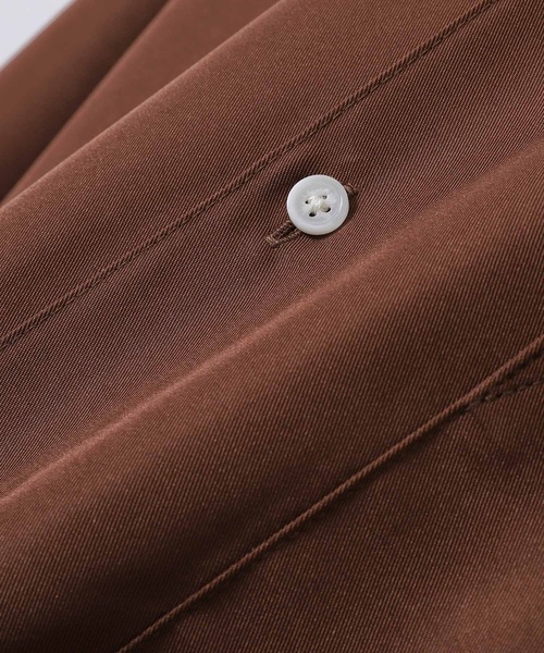 ZIP FIVE（ジップファイブ）の「【ZIP FIVE】【セットアップ　2点セット】リラックスオーバーシャツ＆テーパードスラックス（セットアップ・メンズ・ブラック/ベージュ/ブラウン/オフホワイト/ブルー/チャコール・MEDIUM/LARGE/X-LARGE）」の12枚目の写真