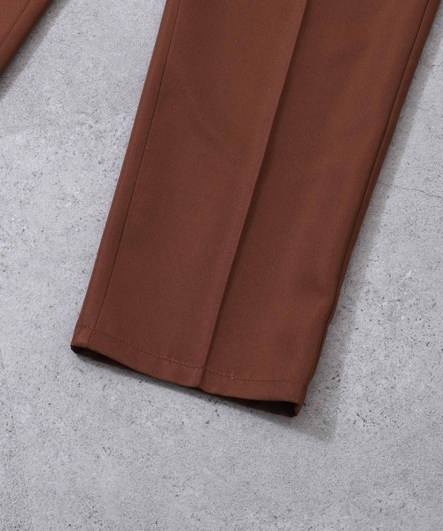 ZIP FIVE（ジップファイブ）の「【ZIP FIVE】【セットアップ　2点セット】リラックスオーバーシャツ＆テーパードスラックス（セットアップ・メンズ・ブラック/ベージュ/ブラウン/オフホワイト/ブルー/チャコール・MEDIUM/LARGE/X-LARGE）」の16枚目の写真