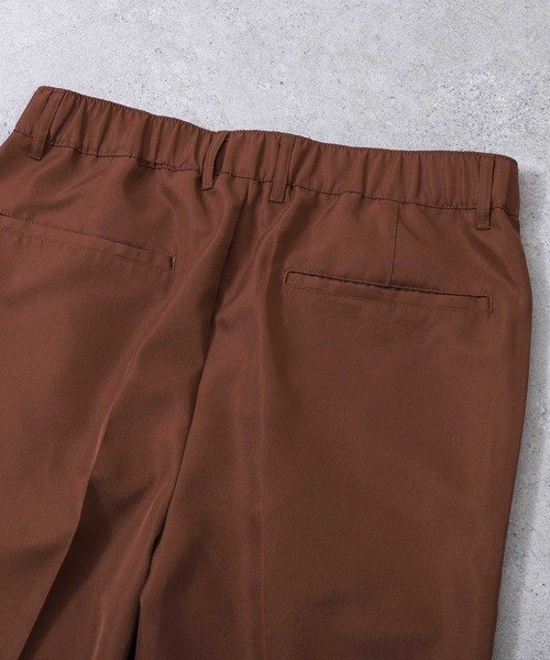 ZIP FIVE（ジップファイブ）の「【ZIP FIVE】【セットアップ　2点セット】リラックスオーバーシャツ＆テーパードスラックス（セットアップ・メンズ・ブラック/ベージュ/ブラウン/オフホワイト/ブルー/チャコール・MEDIUM/LARGE/X-LARGE）」の17枚目の写真