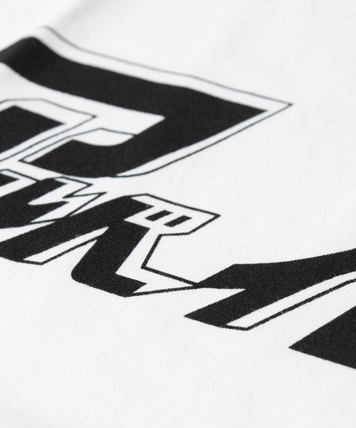 ALDIES(アールディーズ)の「Parttime Big T / パートタイムビッグT(Tシャツ/カットソー・メンズ・ネイビー/グリーン/ホワイト×ブラック/ホワイト×レッド・FREE)」の10枚目の写真