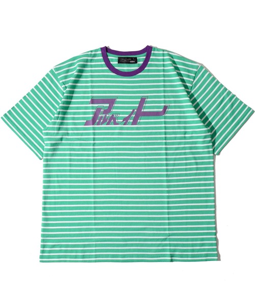 ALDIES アールディーズ  RAINBOW マルチカラーロングTシャツ aldies シャツ（ALDIES アールディーズ RAINBOW マルチカラー