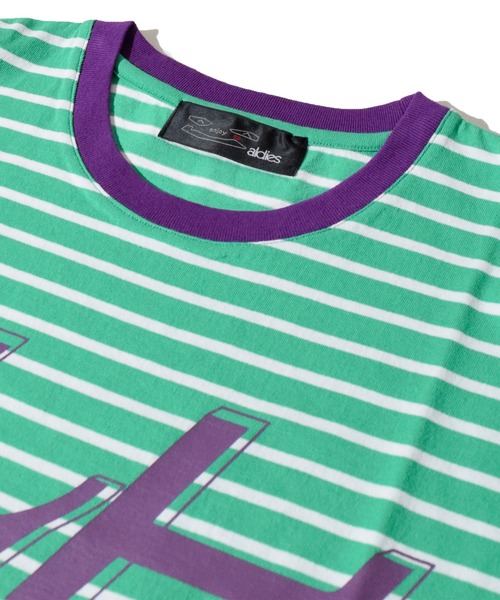 ALDIES(アールディーズ)の「Parttime Big T / パートタイムビッグT(Tシャツ/カットソー・メンズ・ネイビー/グリーン/ホワイト×ブラック/ホワイト×レッド・FREE)」の15枚目の写真