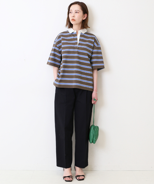 ポロラルフローレン　ラガーシャツ　slobe iena ポロラルフローレン ラガーシャツ slobe iena