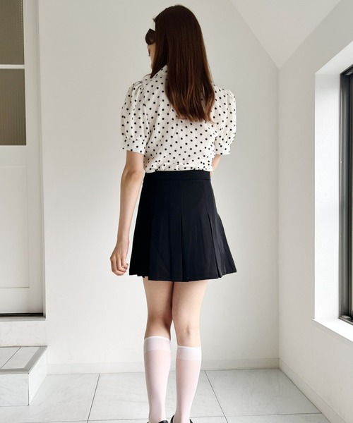 Loueme(ルエム)の「ホースビットプリーツスカート(その他パンツ・レディース・ホワイト/ブラック・S/M)」の11枚目の写真