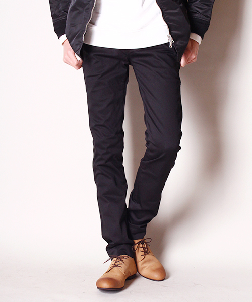 Lui's（ルイス）の「Lui's(ルイス) スリムスキニーパンツ（その他パンツ・メンズ・ブラック/ホワイト/グレー/ネイビー・SMALL/LARGE/MEDIUM）」の3枚目の写真