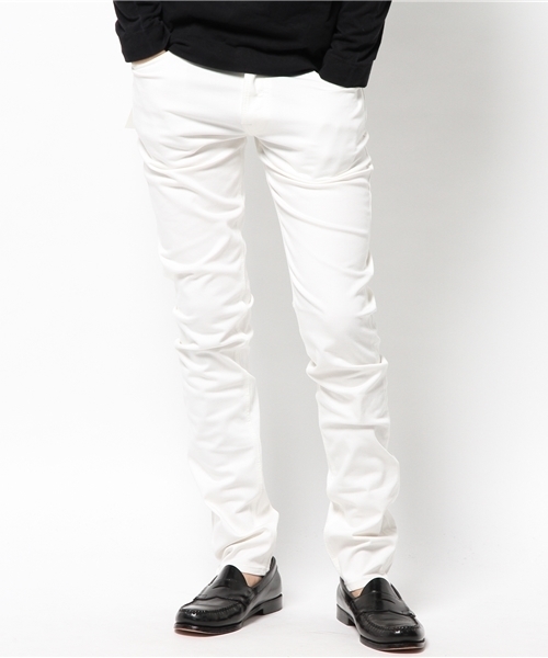 Lui's（ルイス）の「Lui's(ルイス) スリムスキニーパンツ（その他パンツ・メンズ・ブラック/ホワイト/グレー/ネイビー・SMALL/LARGE/MEDIUM）」の2枚目の写真